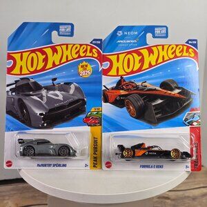 Hot Wheels McMurtry Spéirling & Formula E Gen3 Diecast Cars Set New 2025 1:64 Sc